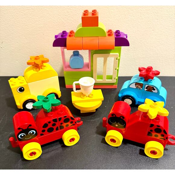 LEGO DUPLO My First Ladybug #10859 & My first cars & extra house blocks - Picture 1 of 4